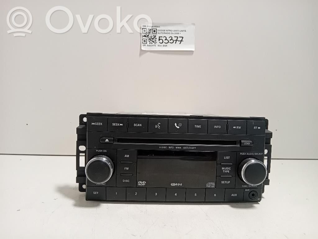 Dodge Nitro Radio / CD-Player / DVD-Player / Navigation 