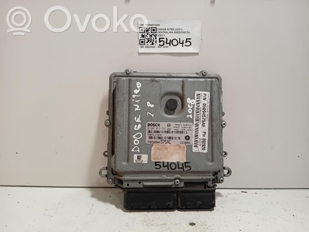 Dodge Nitro Injection control unit/module 