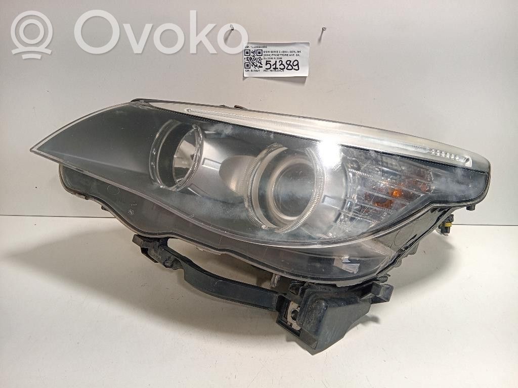 BMW 5 E60 E61 Priekinis žibintas 