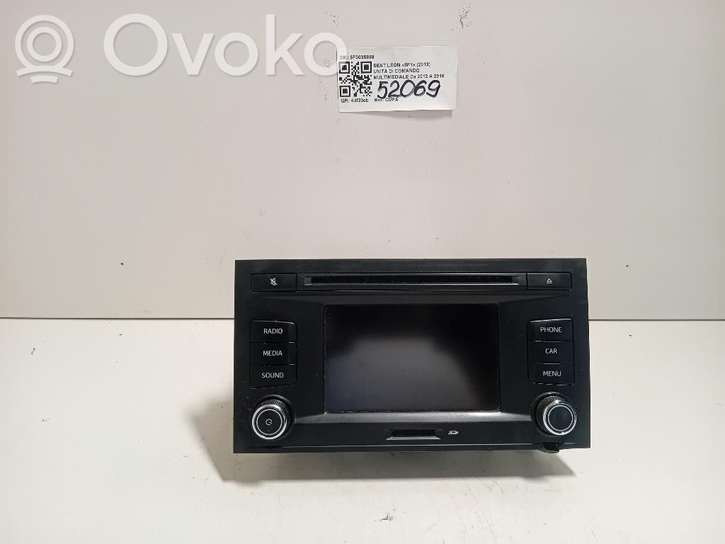 Seat Leon (5F) Modul comenzi multimedia 