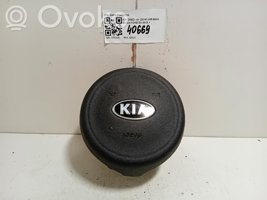 KIA Ceed Airbag volan 