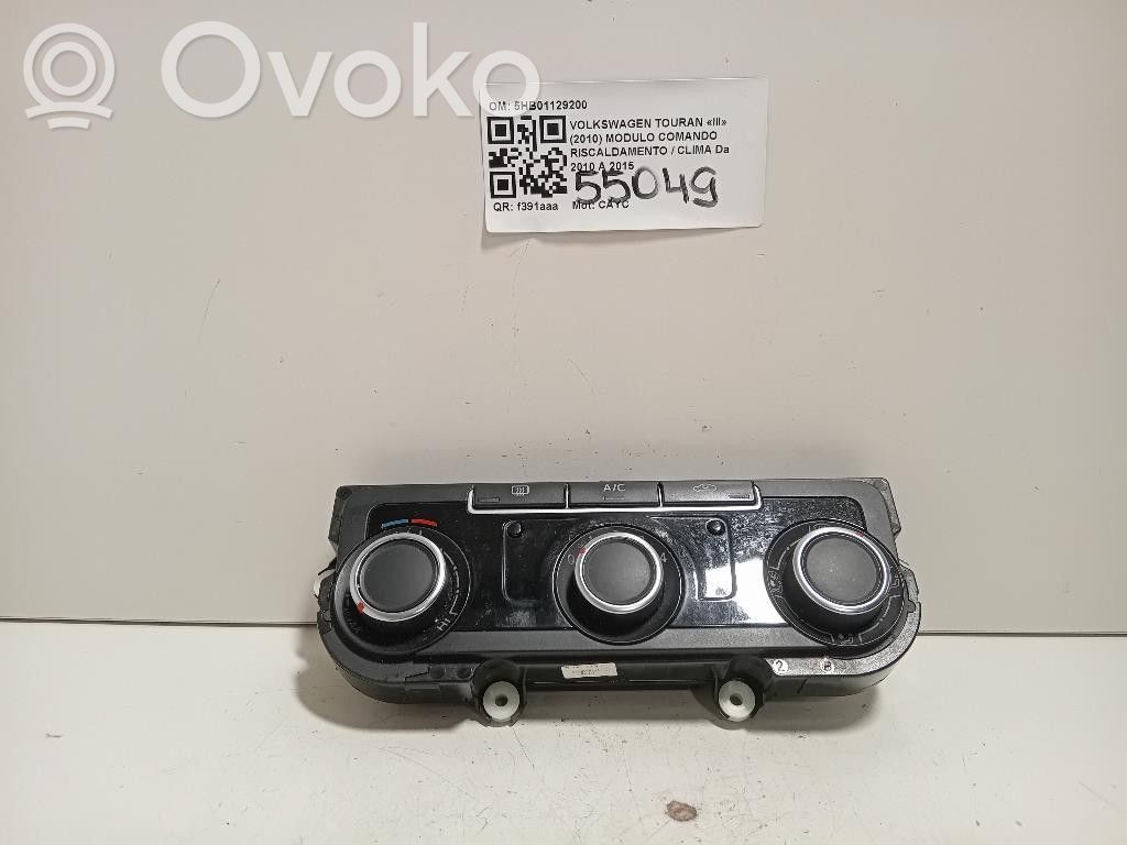 Volkswagen Touran II Unitate control climatizare 