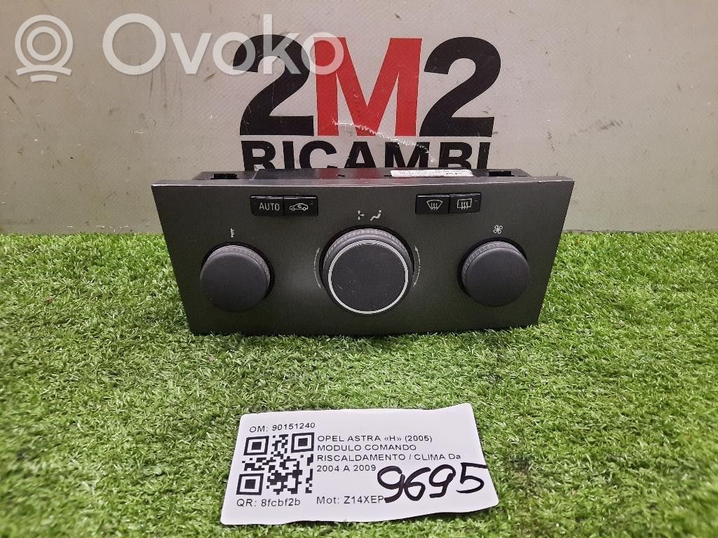 Opel Astra H Unitate control climatizare 