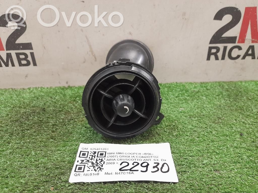 Mini One - Cooper Coupe R56 Copertura griglia di ventilazione laterale cruscotto 