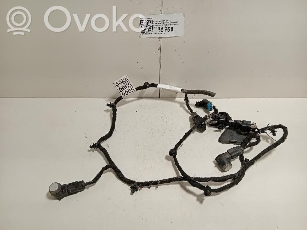 Opel Mokka Cableado del sensor de aparcamiento (PDC) 