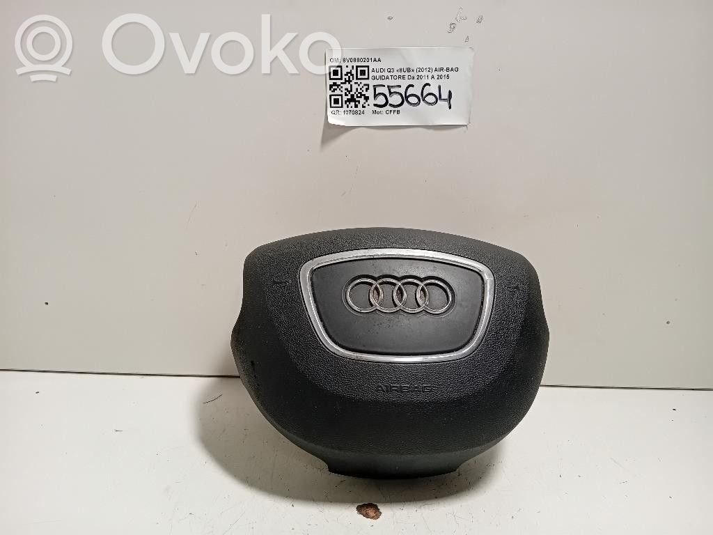 Audi Q3 8U Stūres drošības spilvens 