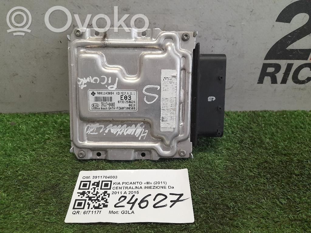 KIA Picanto Unidad de control/módulo de la inyección 