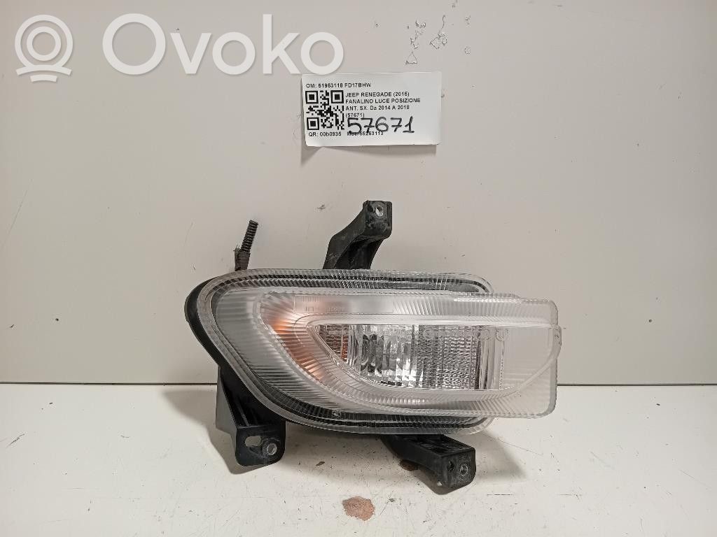 Jeep Renegade Front fog light 