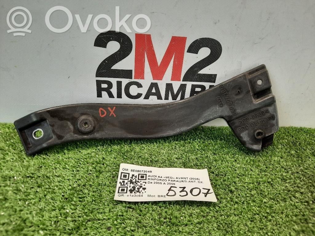 Audi A4 S4 B7 8E 8H Traversa di supporto paraurti anteriore 