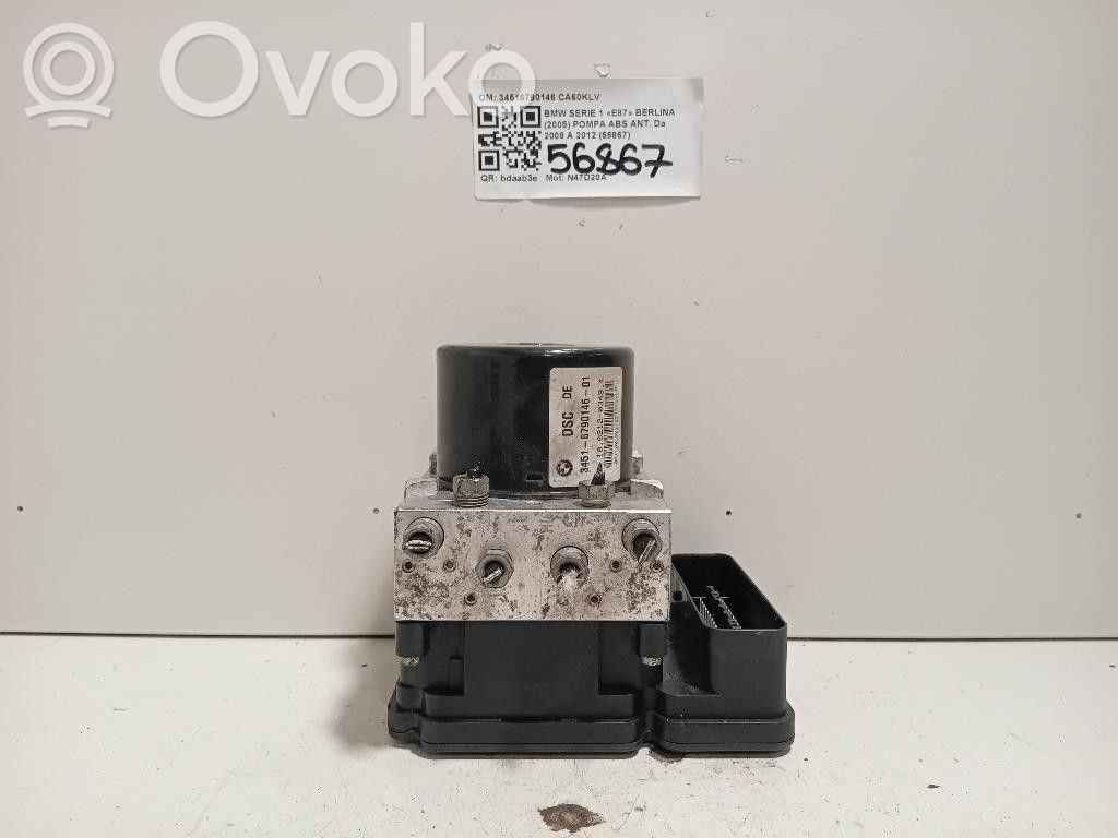 BMW 1 E81 E87 Pompa ABS 