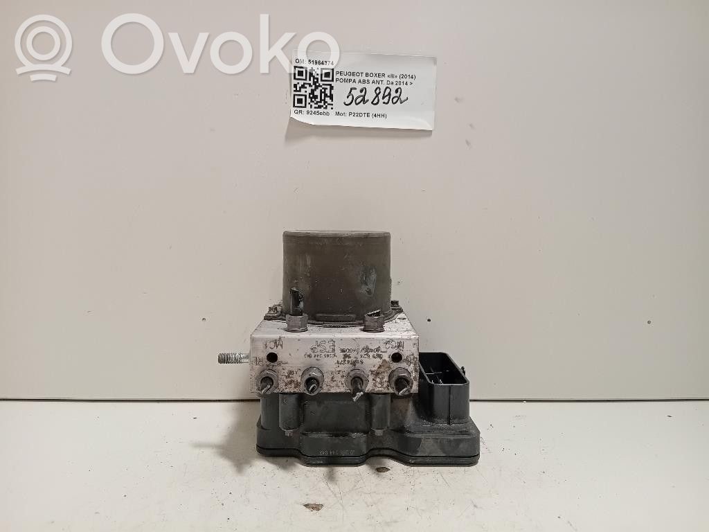Peugeot Boxer Bomba de ABS 