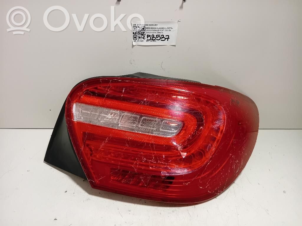 Mercedes-Benz A W176 Lampa tylna 