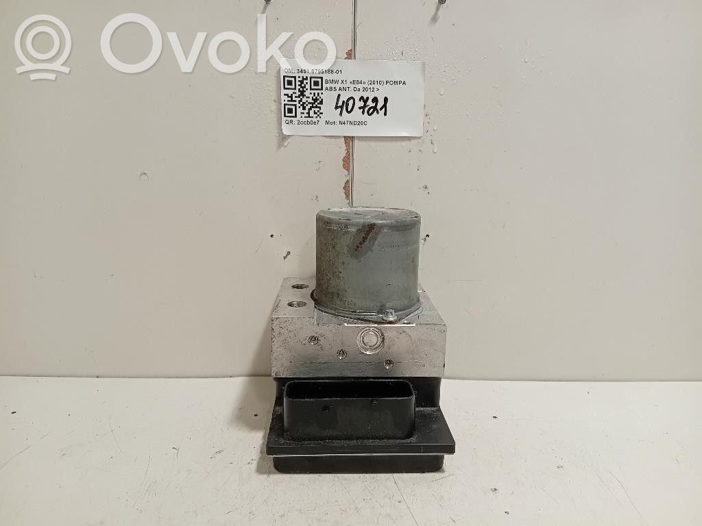 BMW X1 E84 ABS control unit/module 
