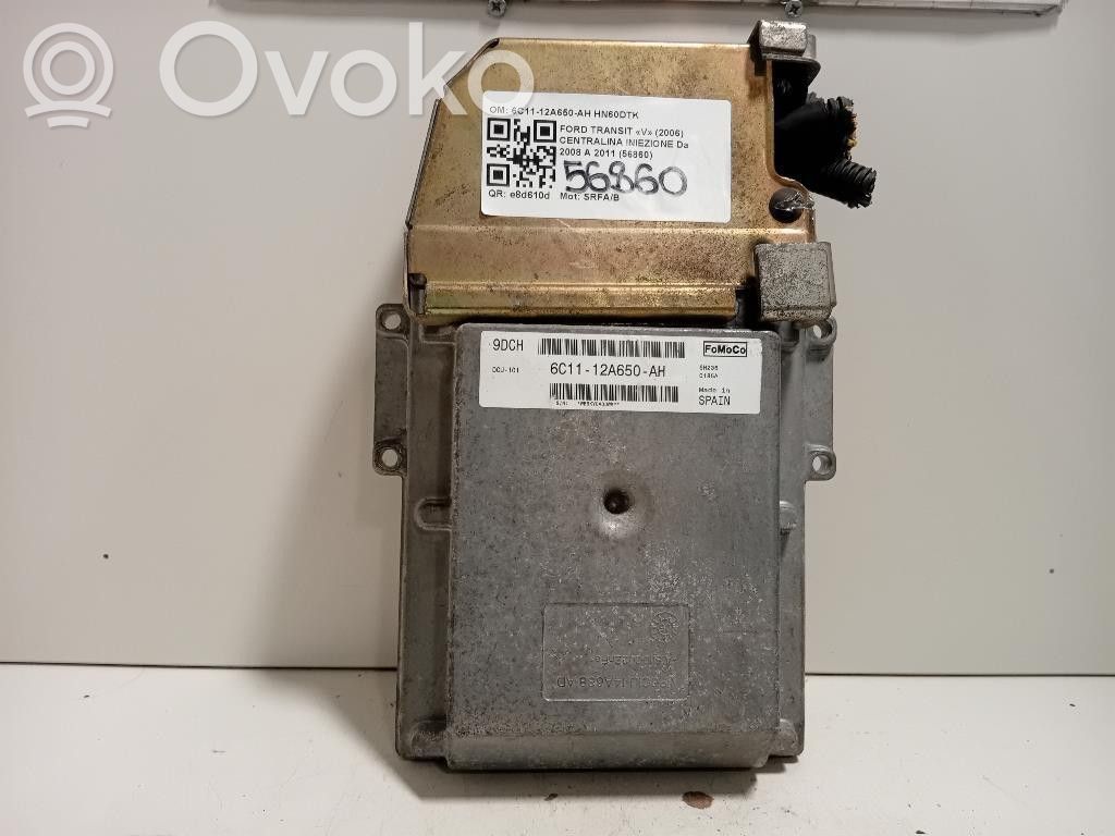 Unidad de control/módulo de la inyección   6C1112A650AH,6C1112A650AH