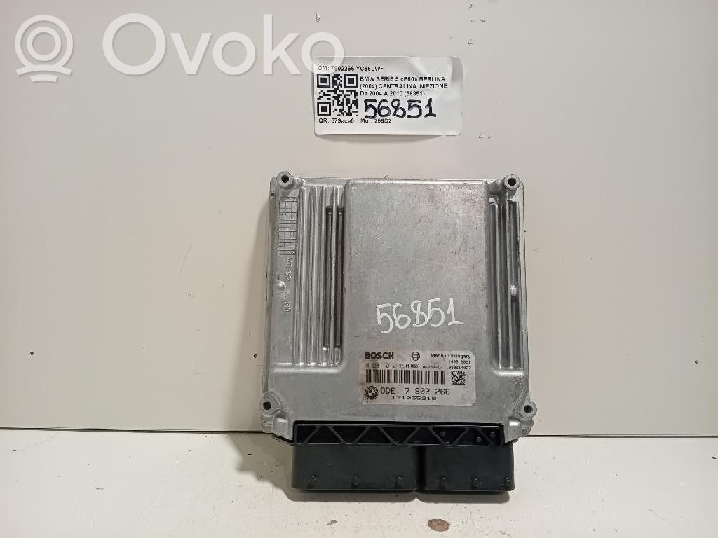 Unité de commande / module d'injection   7802266,0281012190,256D2,7802266