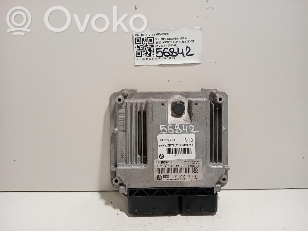 Mini One - Cooper Coupe R56 Injection control unit/module 