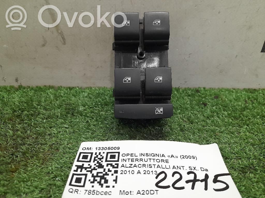 Opel Insignia A Comutator comandă geamuri electrice 