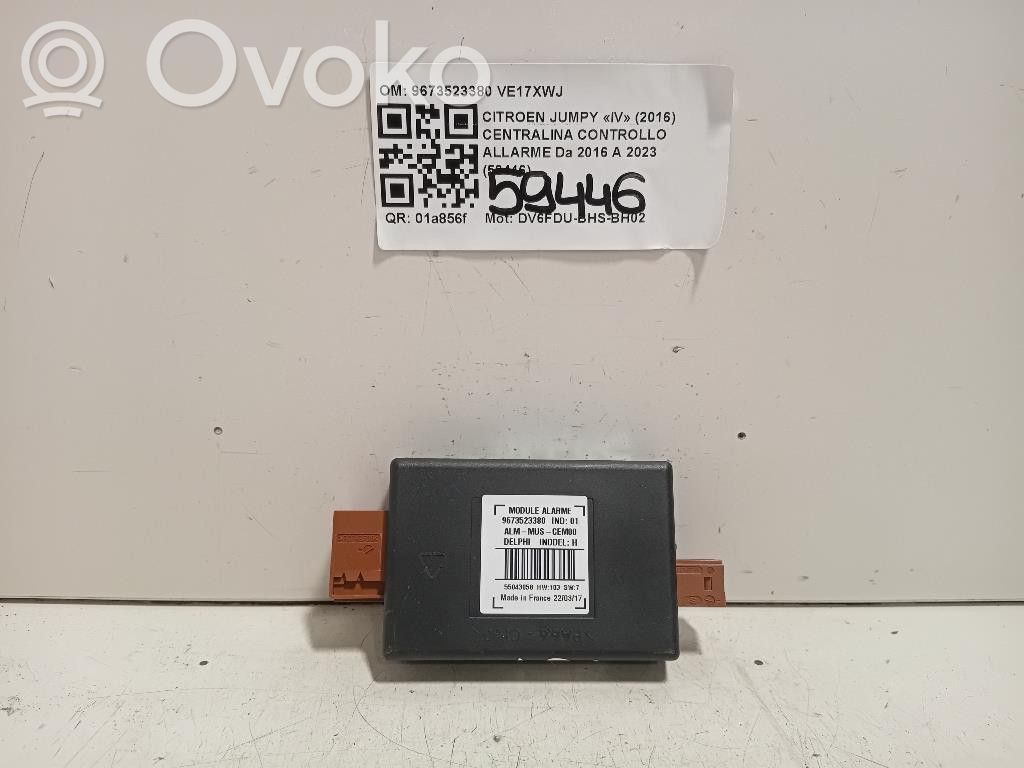 Alarm control unit/module   9673523380,9673523380,BHS,DV6FDUBHSBH02