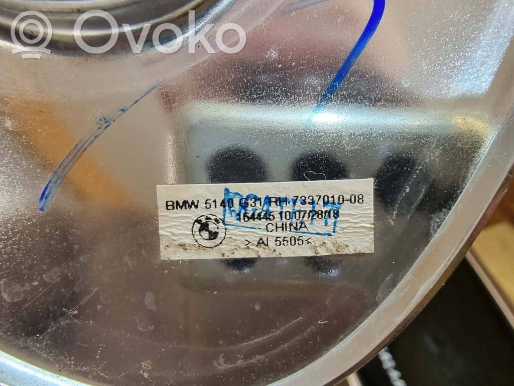 BMW 5 G30 G31 G38 Szyba karoseryjna tylna 
