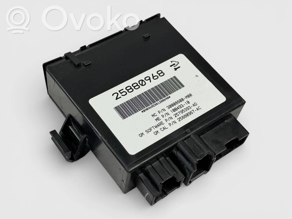 Tailgate/trunk control unit/module   25880968,15094488,15774030,15912910,15936452,25795389,25808858,25824256