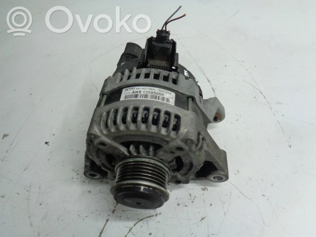 Generator/alternator   13585666,13585666,MS1042118830,13585666B,95519908,955519908,AEK13585666,AEK13585666B,SC2130A