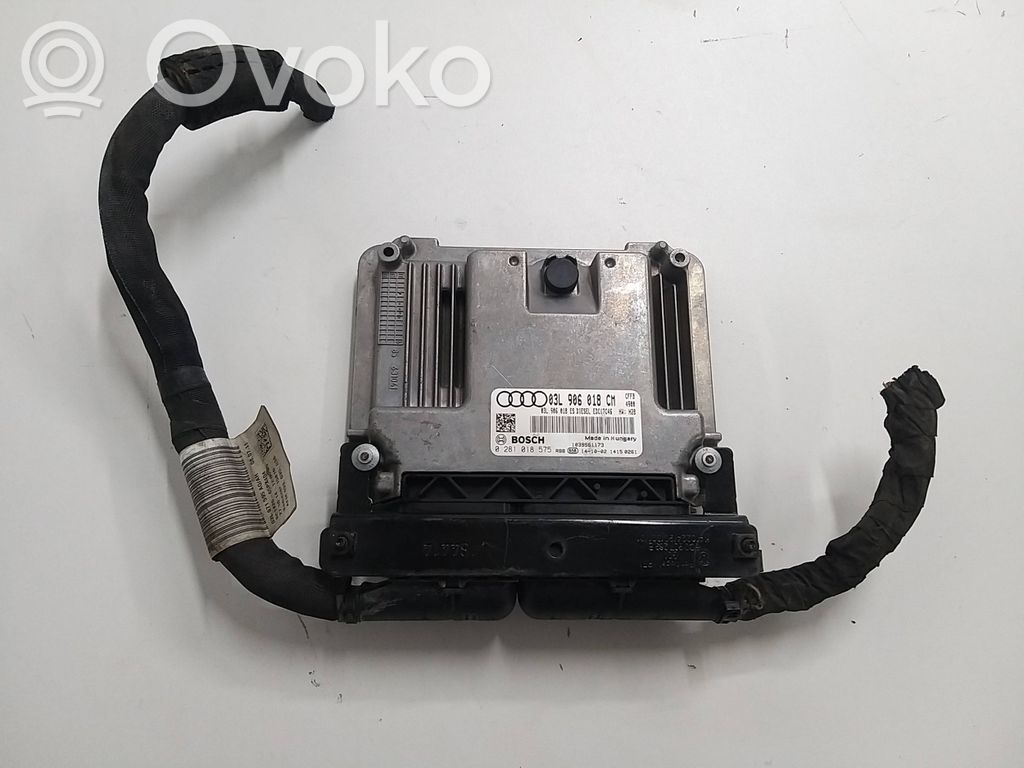 Engine control unit/module   03L906018CM,03L906018ES,0281018575
