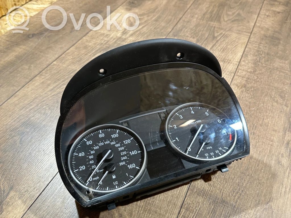 BMW 3 E90 E91 Speedometer (instrument cluster) 