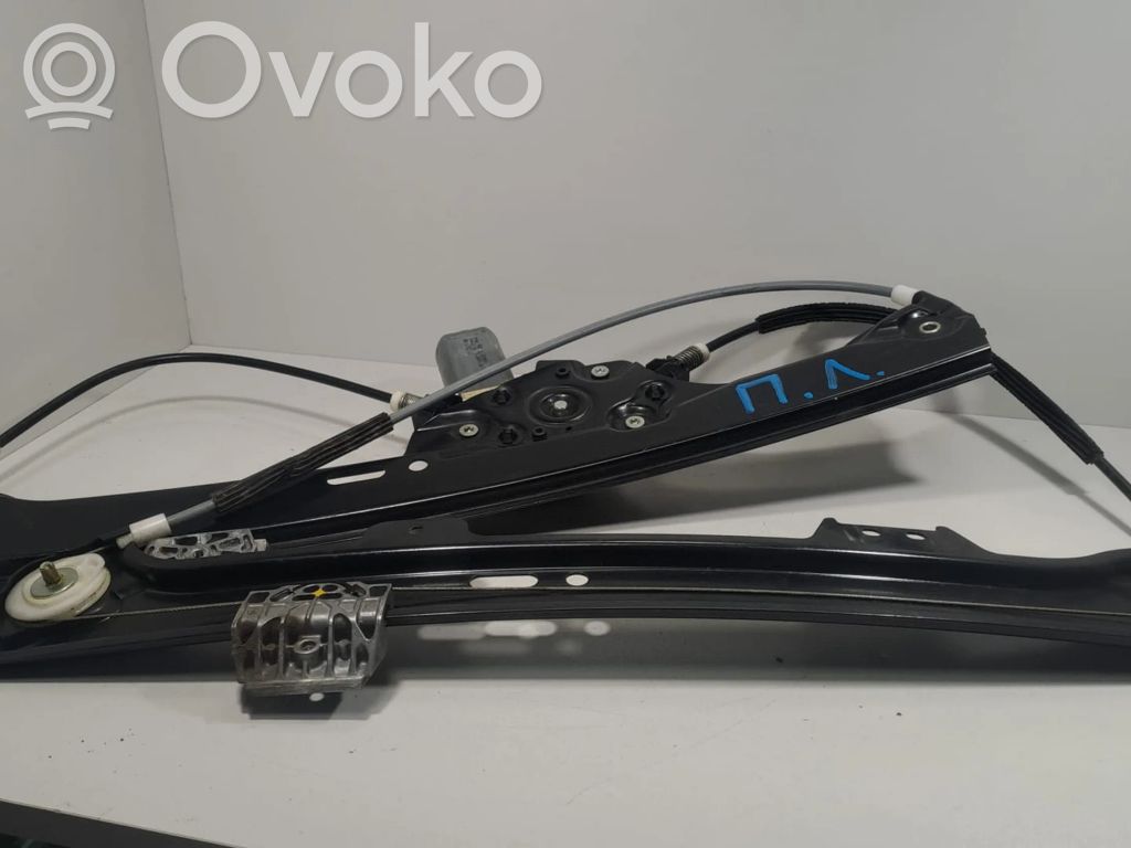 BMW 5 E60 E61 Front door window regulator with motor 