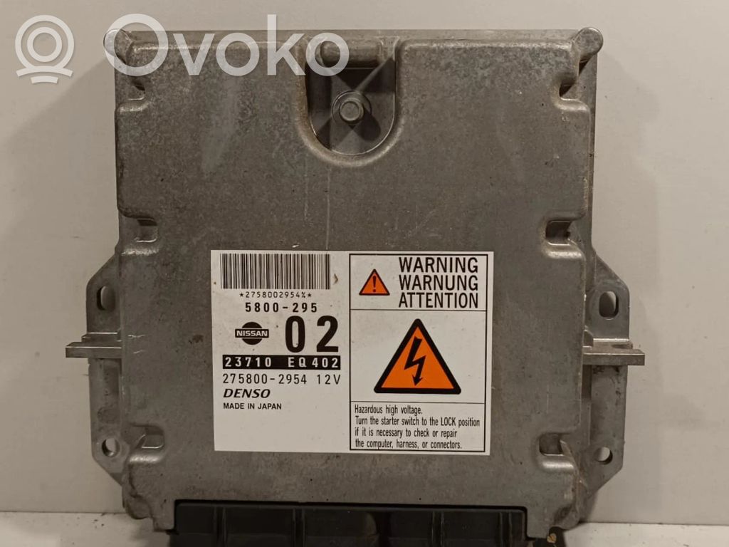 Nissan X-Trail T31 Motorsteuergerät ECU 