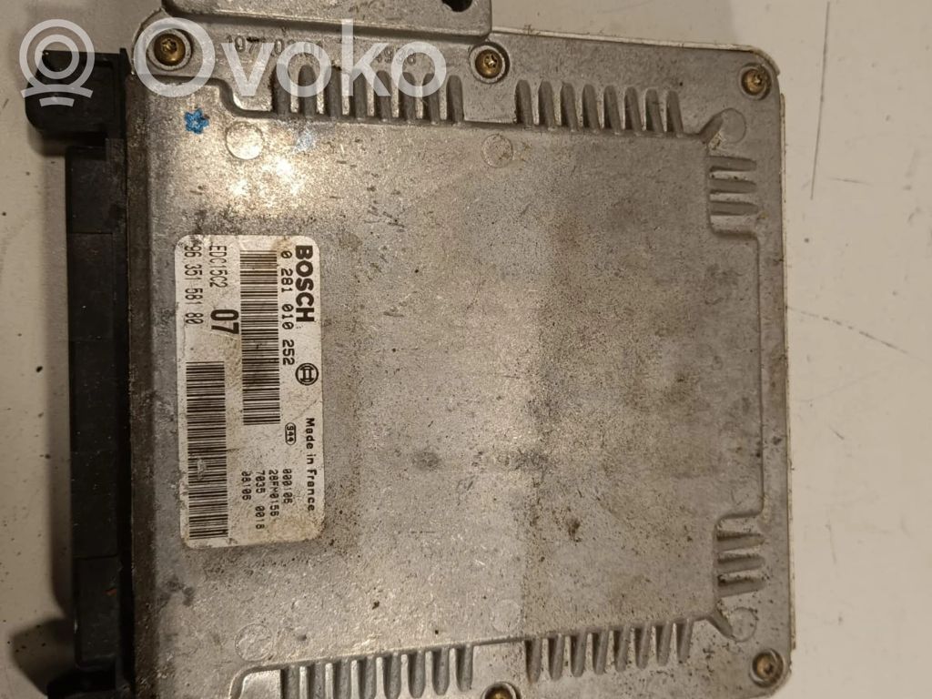 Peugeot 406 Engine control unit/module 