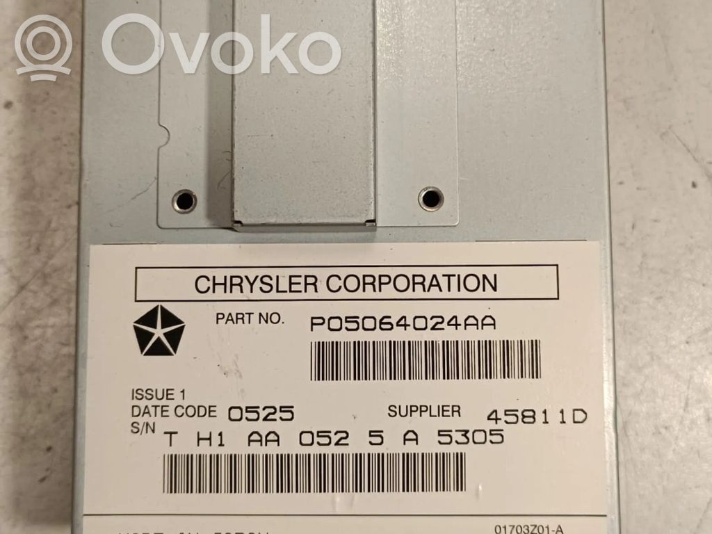 Jeep Grand Cherokee (WK) GPS navigation control unit/module 