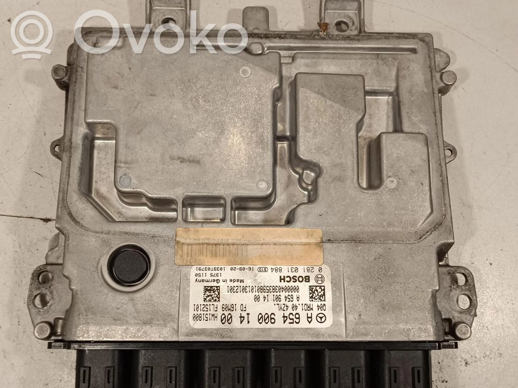 Engine control unit/module   A6549001400,0281031884,HW151800