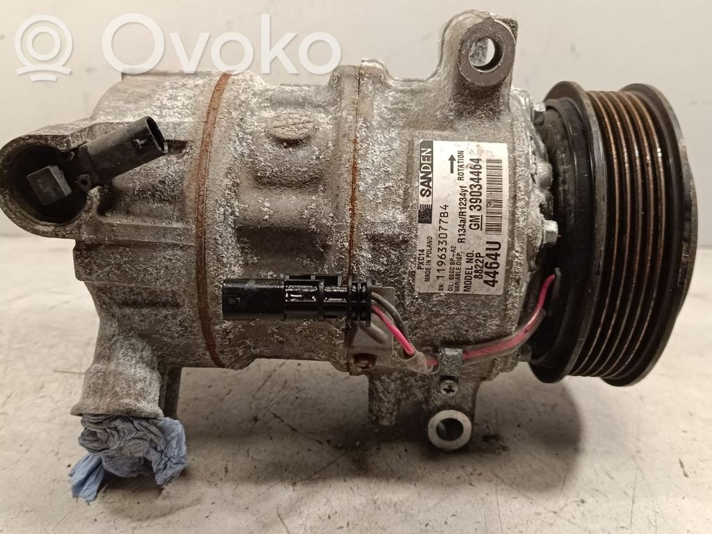 Opel Insignia B Kompresor / Sprężarka klimatyzacji A/C 
