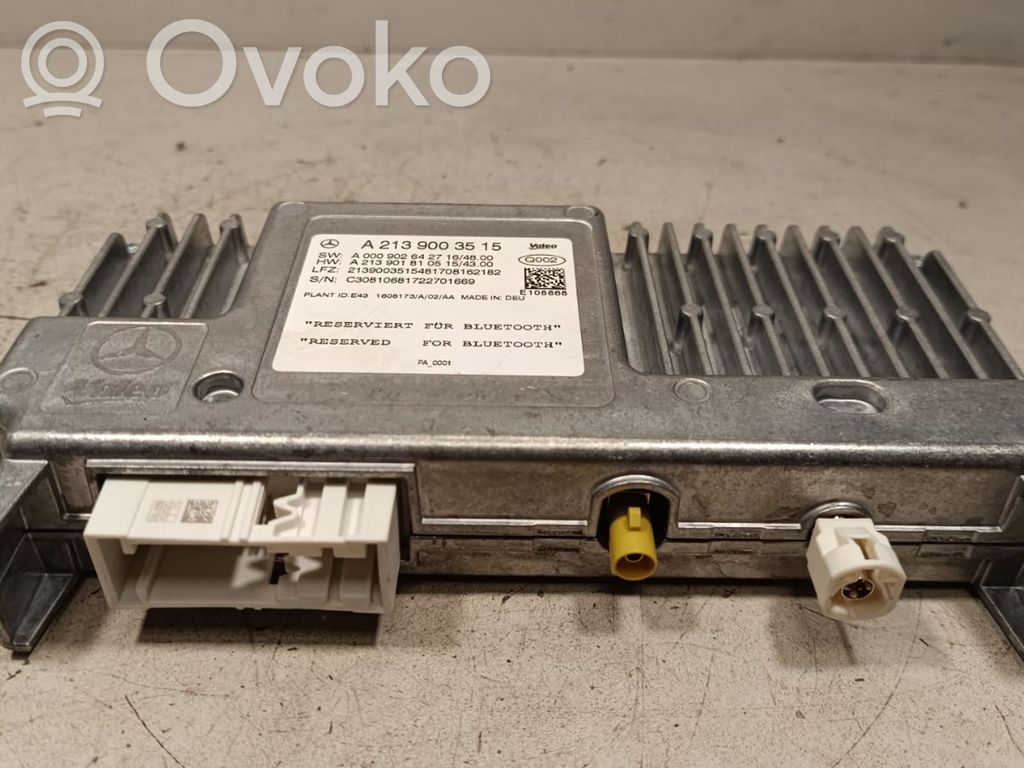 Mercedes-Benz E W213 Camera control unit module 