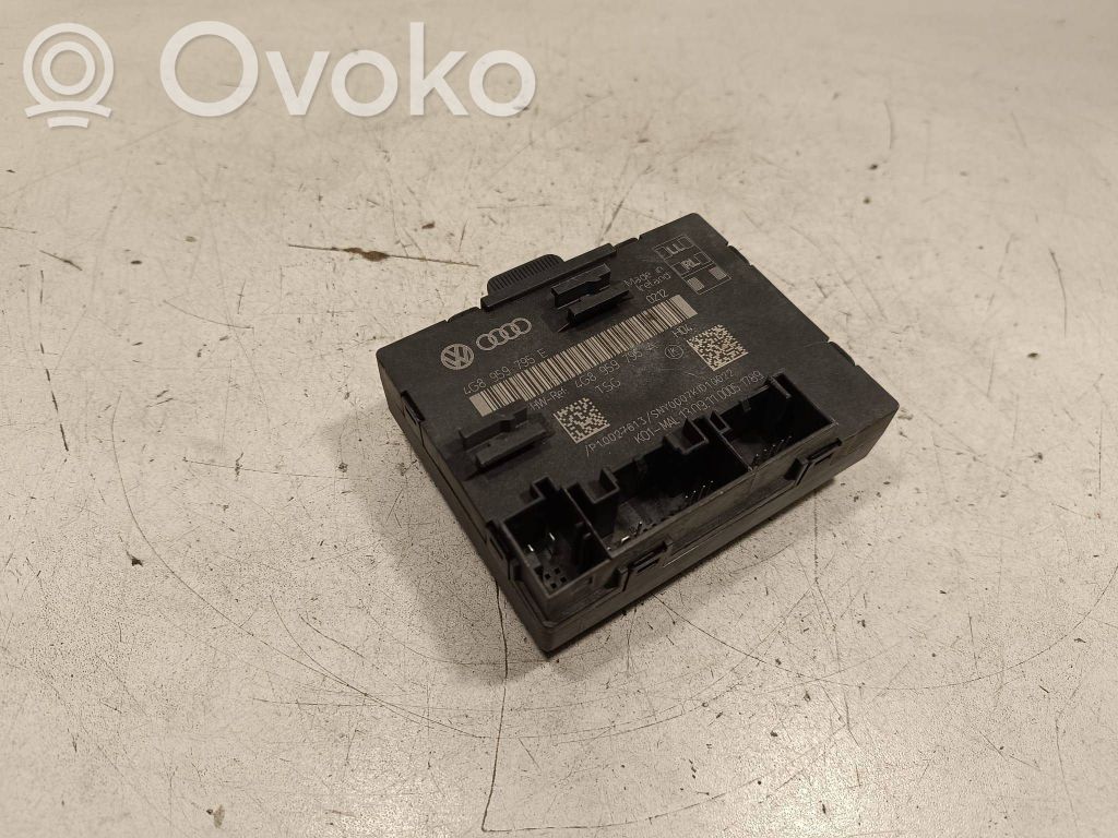 Audi A7 S7 4G Durų elektronikos valdymo blokas 