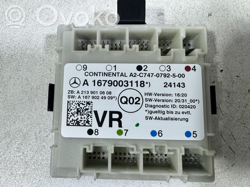Mercedes-Benz Sprinter W907 W910 Door control unit/module 