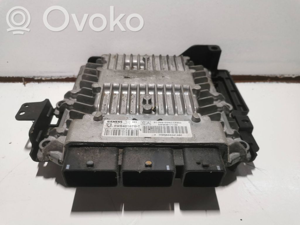 Engine control unit/module   9655041480,5WS40167GT,9656171180