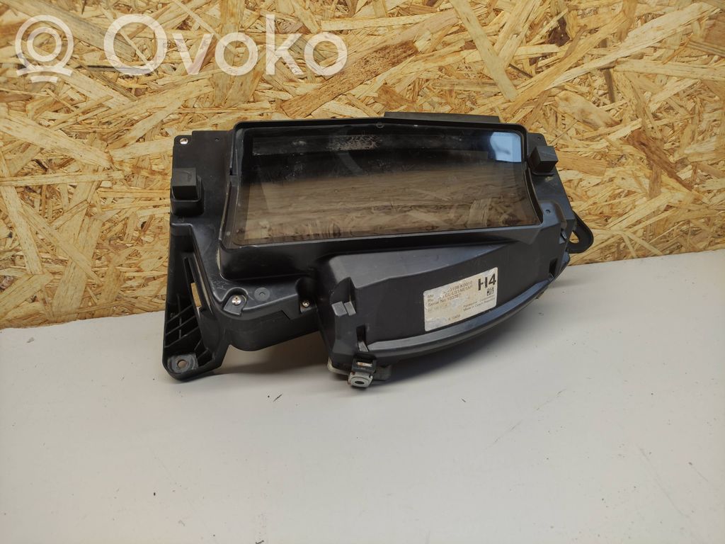 Toyota Yaris XP210 Head up display screen 