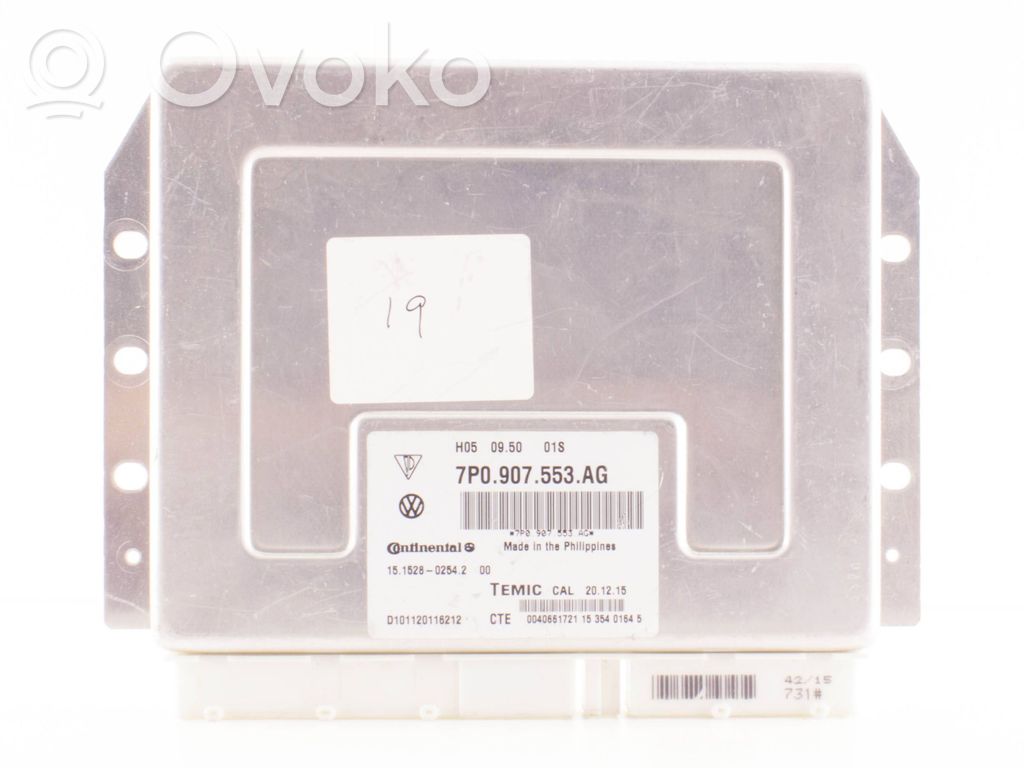 Porsche Cayenne (92A) Module de commande suspension 