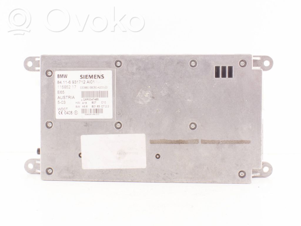 BMW 7 E65 E66 Phone control unit/module 