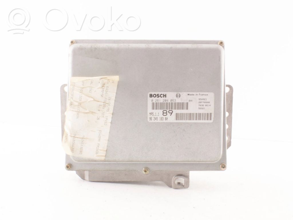 Peugeot 406 Engine control unit/module 