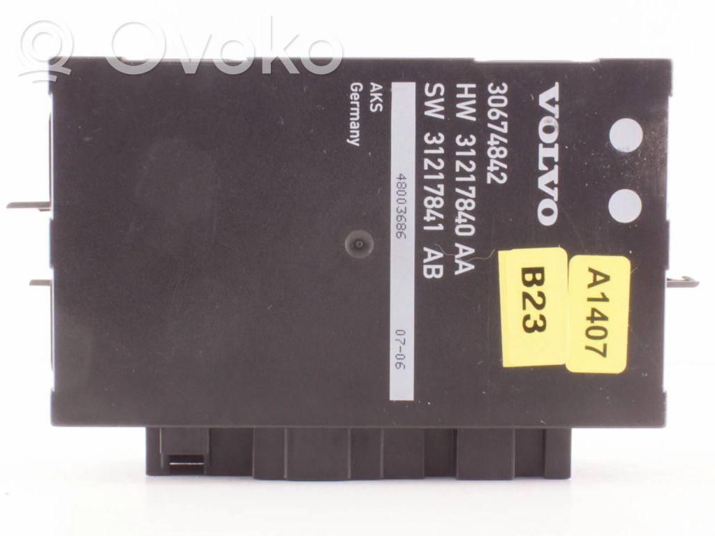 Volvo XC70 Tailgate/trunk control unit/module 