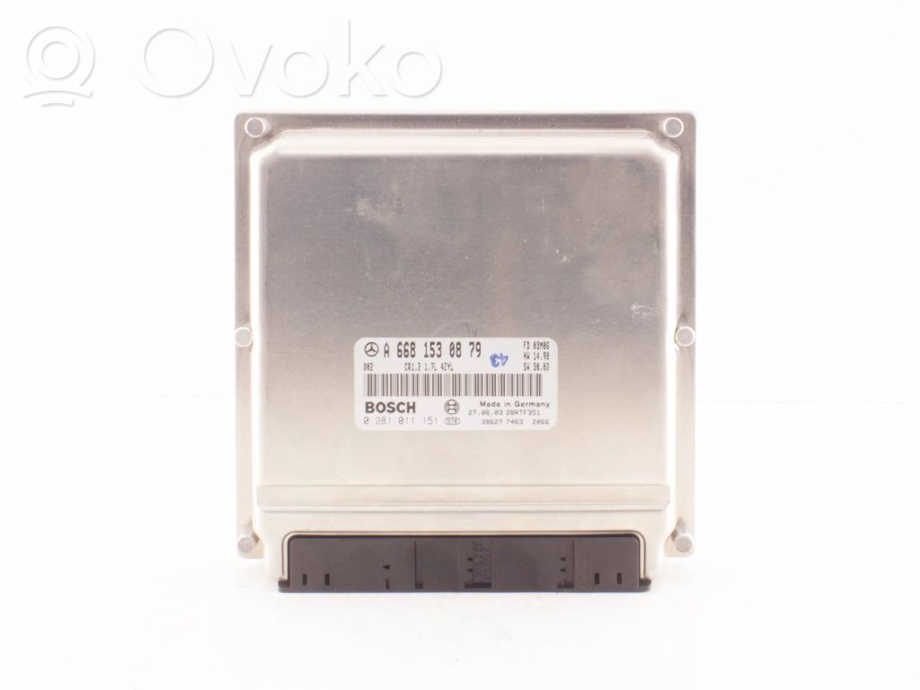 Mercedes-Benz A W168 Engine control unit/module 