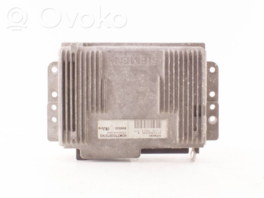 Engine control unit/module   7700105984,S115300205A