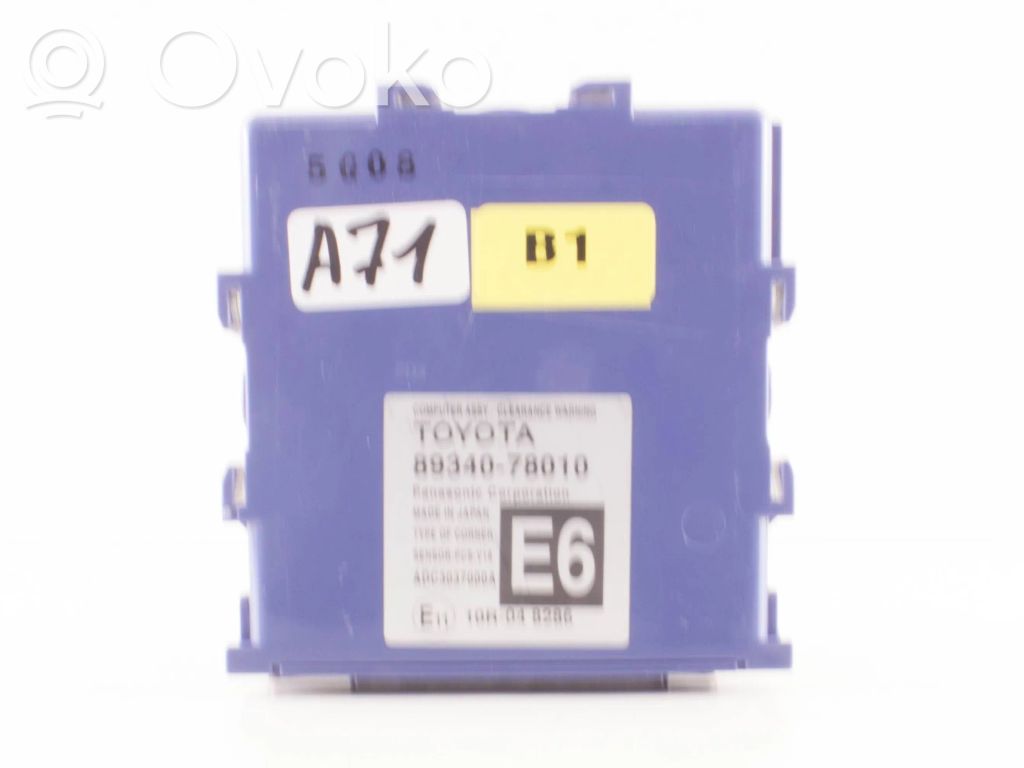 Lexus NX Parking PDC control unit/module 
