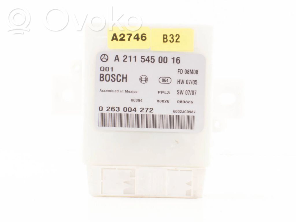 Mercedes-Benz E W211 Parking PDC control unit/module 