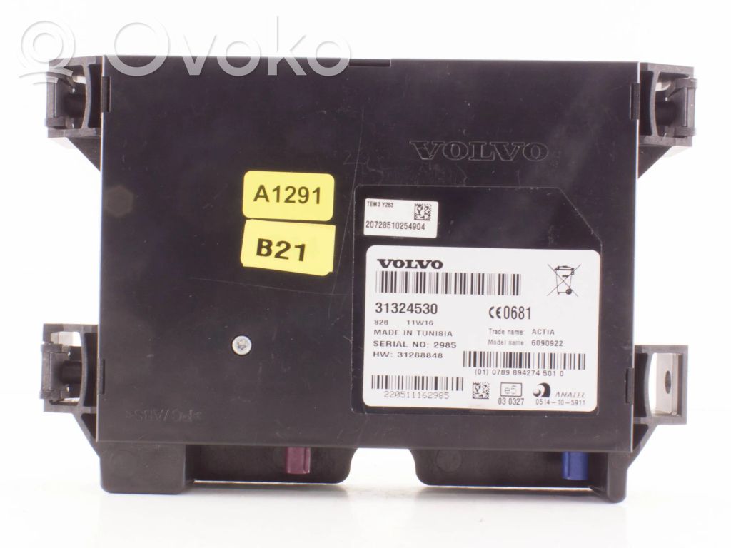 Volvo V60 Phone control unit/module 