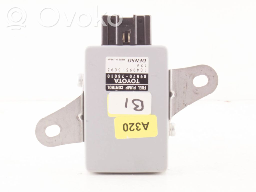 Lexus NX Fuel injection pump control unit/module 