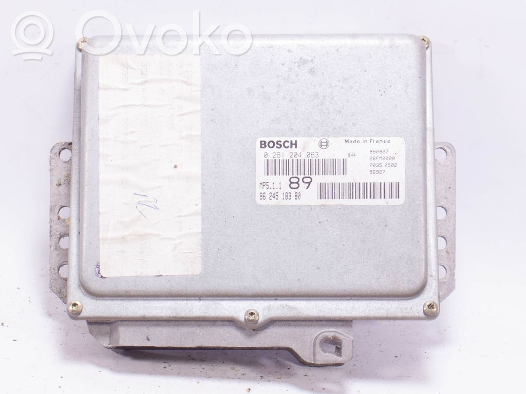 Peugeot 406 Engine control unit/module 