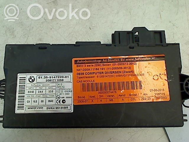 Other control units/modules   61359147220,61359147220